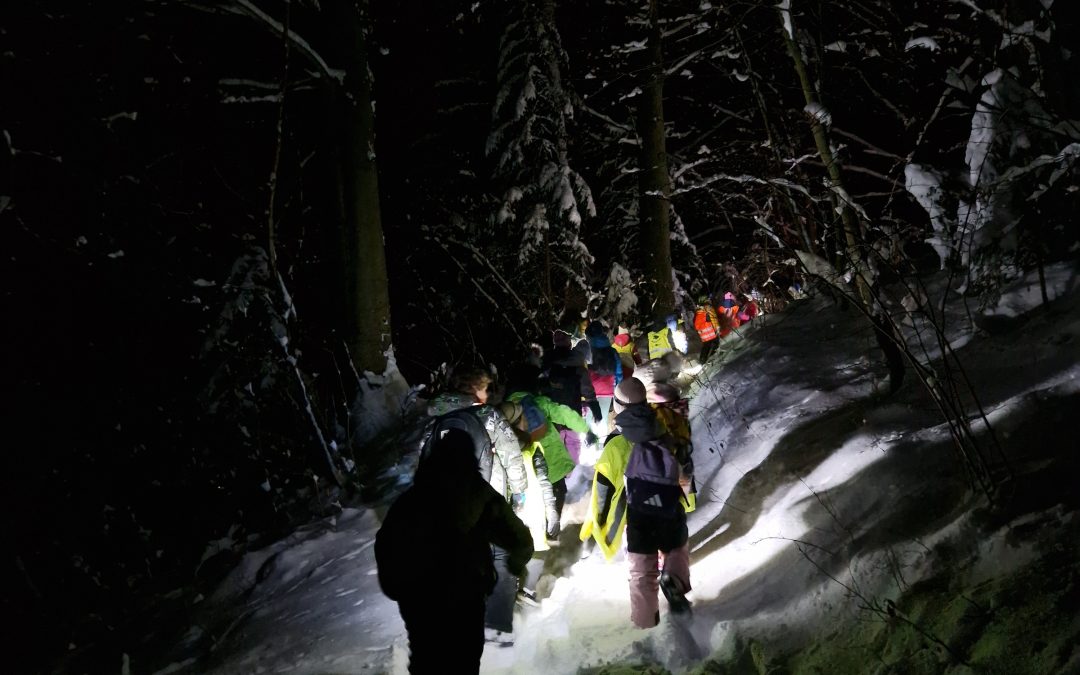 Nočni pohod planinskega krožka